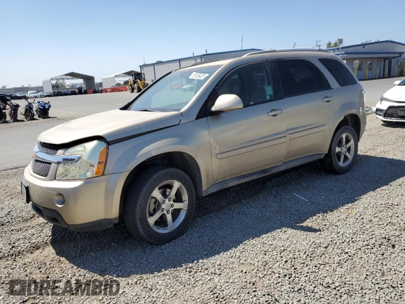 2007 Chevrolet Equinox LT z VIN 2CNDL63F276083665, wystawiony jako Copart lot #55166485 z przebiegiem 155 143 mil mil oraz Czysty tytuł • Clean title. Historia ofert i sprzedaży dostępna na DreamBid. Obrazek 1.