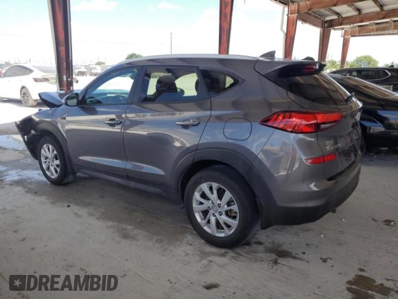 2021 Hyundai Tucson Value with VIN KM8J33A41MU350178, listed as a Copart auction lot 53806415 with 23,191 mi miles and Non repairable. Bid and sale history available at DreamBid. Image 2.