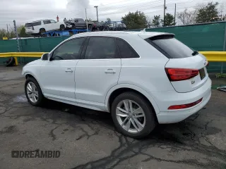 2016 Audi Q3 Premium Plus z VIN WA1BFCFS9GR005327, wystawiony jako Copart lot #50389585 z przebiegiem 105 616 mil mil oraz Szkoda całkowita • Salvage title. Historia ofert i sprzedaży dostępna na DreamBid. Obrazek 2.