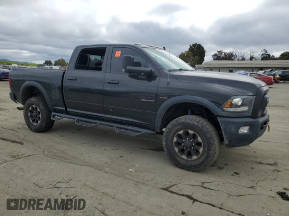 2017 Ram 2500 Power Wagon with VIN 3C6TR5EJ6HG781252, listed as a Copart auction lot 45746835 with 56,674 mi miles and Salvage title. Bid and sale history available at DreamBid. Image 4.