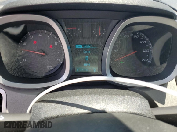 2016 Chevrolet Equinox LT with VIN 2GNALCEK5G6277288, listed as a Copart auction lot 56013855 with 77,774 mi miles and Salvage Title. Bid and sale history available at DreamBid. Image 9.