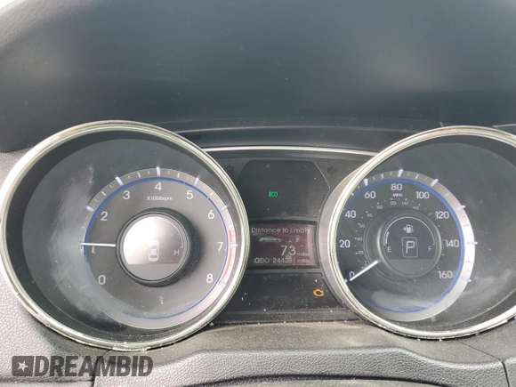 2011 Hyundai Sonata Limited with VIN 5NPEC4AC6BH227292, listed as a Copart auction lot 54793915 with 244,381 mi miles and Clean Title. Bid and sale history available at DreamBid. Image 9.