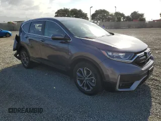 2020 Honda CR-V EX-L with VIN 2HKRW1H87LH428290, listed as a Copart auction lot 77001044 with 51,871 mi miles and Salvage Title. Bid and sale history available at carsss.com. Image 4.