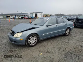 2006 Mercedes-Benz S 350 with VIN WDBNF67JX6A483715, listed as a Copart auction lot 80073534 with Not Provided miles and Salvage Title. Bid and sale history available at DreamBid. Image 1.