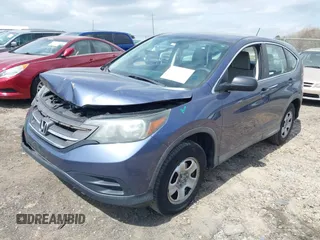 2014 Honda CR-V LX with VIN 2HKRM3H33EH511773, listed as a IAAI auction lot 41847425 with 159,622 mi miles. Bid and sale history available at carsss.com. Image 2.