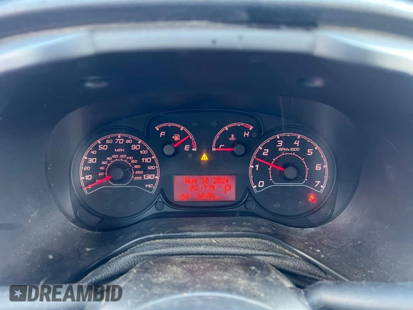 2015 Ram ProMaster City Cargo Tradesman with VIN ZFBERFAT4F6198307, listed as a Copart auction lot 72861144 with 201,779 mi miles and Clean Title. Bid and sale history available at DreamBid. Image 8.