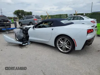 2019 Chevrolet Corvette 2LT with VIN 1G1YD3D77K5109327, listed as a Copart auction lot 62722504 with 30,513 mi miles and Salvage Title. Bid and sale history available at carsss.com. Image 2.