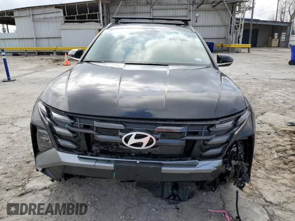 2025 Hyundai Tucson SEL Convenience with VIN 5NMJC3DEXSH466735, listed as a Copart auction lot 44011665 with 5,289 mi miles and Salvage Title. Bid and sale history available at carsss.com. Image 5.