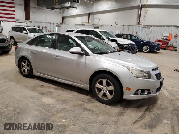 2013 Chevrolet Cruze 1LT with VIN 1G1PC5SB5D7268937, listed as a Copart auction lot 53696145 with 181,328 mi miles and Non Repairable. Bid and sale history available at carsss.com. Image 4.