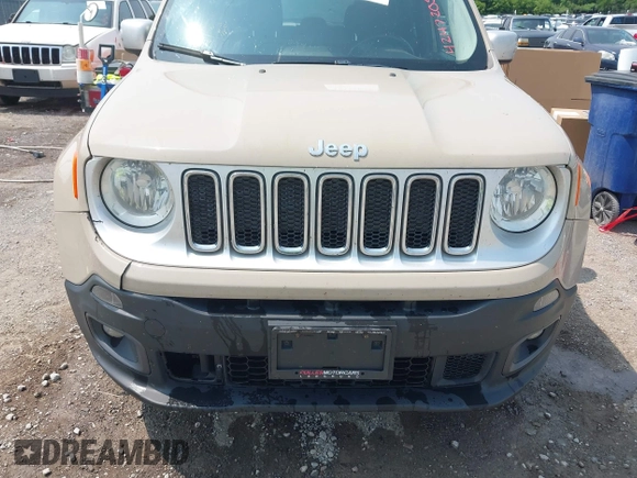 2016 Jeep Renegade Limited with VIN ZACCJBDT4GPD35969, listed as a IAAI auction lot 42472057 with 101,690 mi miles and . Bid and sale history available at DreamBid. Image 6.