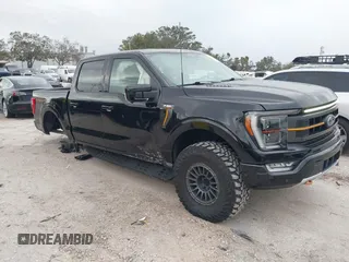 2022 Ford F-150 XL with VIN 1FTEW1E87NFA89840, listed as a IAAI auction lot 41260882 with 40,964 mi miles. Bid and sale history available at carsss.com. Image 1.