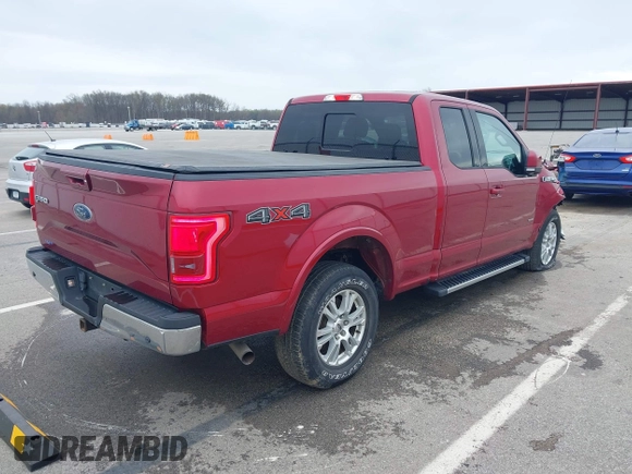 2016 Ford F-150 XLT with VIN 1FTFX1EG7GFA61712, listed as a IAAI auction lot 41956924 with 91,129 mi miles and . Bid and sale history available at carsss.com. Image 4.