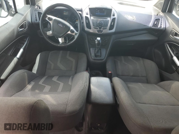 2018 Ford Transit Connect XLT with VIN NM0GE9F77J1372937, listed as a Copart auction lot 59725445 with 156,553 mi miles and Salvage title. Bid and sale history available at DreamBid. Image 8.