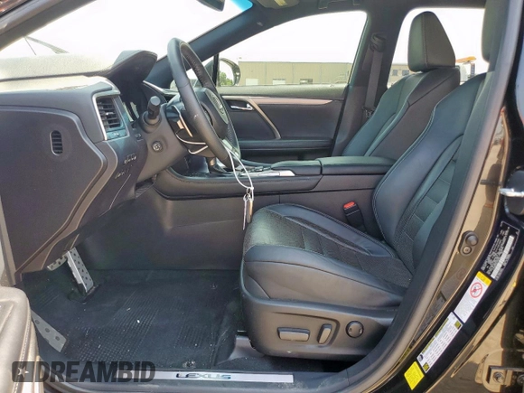 2018 Lexus RX 450h with VIN 2T2BGMCA9JC020914, listed as a Copart auction lot 59050835 with 45,566 mi miles and Salvage title. Bid and sale history available at DreamBid. Image 7.