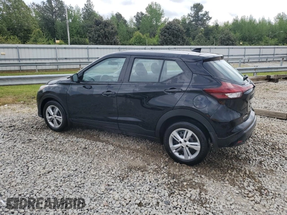 2024 Nissan Kicks S with VIN 3N1CP5BV3RL538516, listed as a Copart auction lot 53878215 with 21,662 mi miles and Clean Title. Bid and sale history available at carsss.com. Image 2.