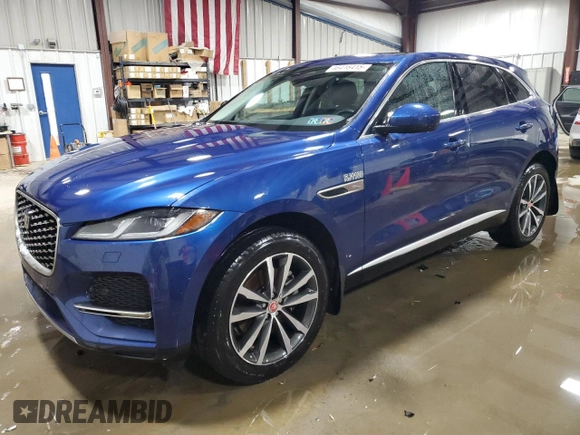 2023 Jaguar F-Pace S с VIN SADCJ2EX7PA710761, выставлен на аукционе Copart как лот 46416415 с пробегом 22 383 миль миль и Списание • Salvage title. История ставок и продаж доступна на DreamBid. Изображение 1.