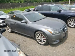2014 Infiniti Q60 with VIN JN1CV6EL8EM132057, listed as a Copart auction lot 58969795 with Not provided miles and Salvage title. Bid and sale history available at DreamBid. Image 4.