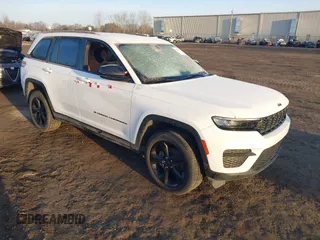 2023 Jeep Grand Cherokee Laredo with VIN 1C4RJHAG1PC609153, listed as a IAAI auction lot 41757588 with 11,801 mi miles and . Bid and sale history available at DreamBid. Image 1.