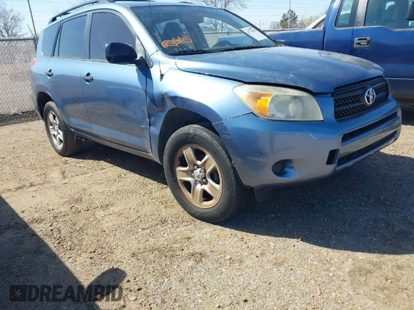 2008 Toyota RAV4 with VIN JTMZD33V485091678, listed as a IAAI auction lot 41770080 with 247,573 mi miles. Bid and sale history available at carsss.com. Image 1.