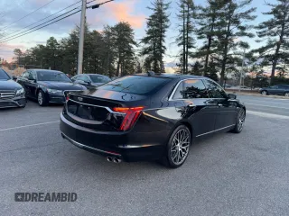 2020 Cadillac CT6 Premium Luxury with VIN 1G6KE5RSXLU110968, listed as a Copart auction lot 87606615 with 183,201 mi miles and Clean title. Bid and sale history available at DreamBid. Image 3.