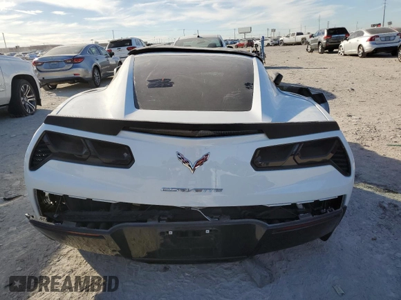 2019 Chevrolet Corvette 2LT with VIN 1G1YD2D73K5103244, listed as a Copart auction lot 82035214 with 0 mi miles and Non Repairable. Bid and sale history available at carsss.com. Image 6.