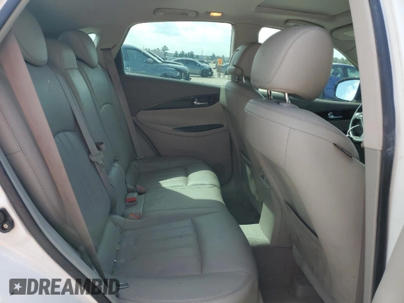 2010 Infiniti EX Journey with VIN JN1AJ0HP4AM701608, listed as a Copart auction lot 77408164 with 132,672 mi miles and Salvage Title. Bid and sale history available at DreamBid. Image 12.