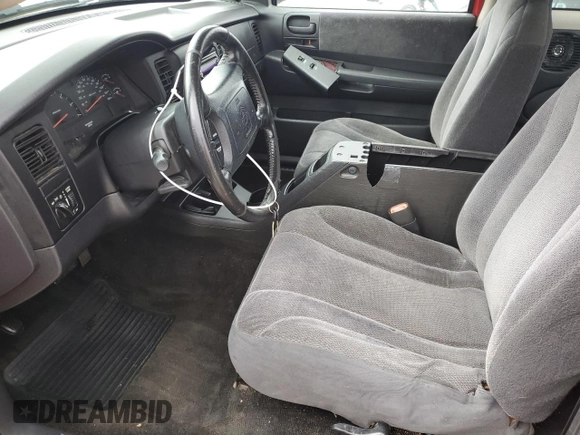 2003 Dodge Dakota SLT with VIN 1D7HL42N93S105421, listed as a Copart auction lot 83088264 with 210,194 mi miles and Salvage Title. Bid and sale history available at carsss.com. Image 7.