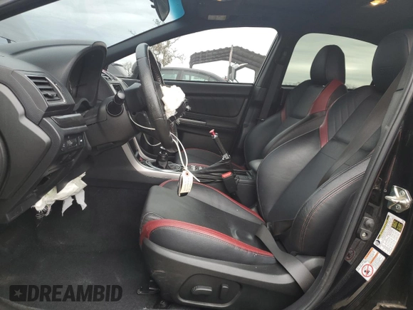 2017 Subaru WRX STI Limited with VIN JF1VA2Y62H9839197, listed as a Copart auction lot 85017724 with 79,774 mi miles and Salvage Title. Bid and sale history available at carsss.com. Image 7.