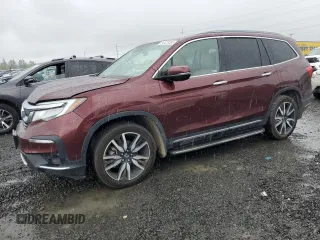 2019 Honda Pilot Touring 8-Passenger z VIN 5FNYF6H94KB056213, wystawiony jako Copart lot #56429585 z przebiegiem 106 735 mil mil oraz Szkoda całkowita • Salvage title. Historia ofert i sprzedaży dostępna na DreamBid. Obrazek 1.