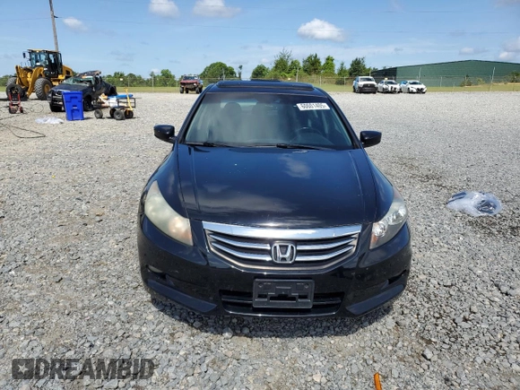 2011 Honda Accord EX-L with VIN 1HGCP3F87BA014189, listed as a Copart auction lot 60601405 with 152,407 mi miles and Salvage title. Bid and sale history available at DreamBid. Image 5.