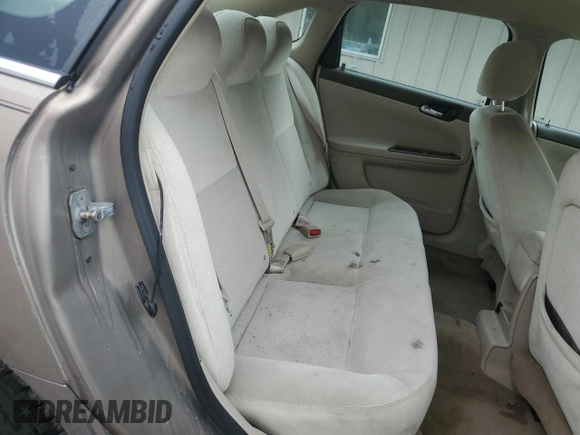 2006 Chevrolet Impala LS z VIN 2G1WB58KX69170056, wystawiony jako Copart lot #60499895 z przebiegiem 106 632 mil mil oraz Szkoda całkowita • Salvage title. Historia ofert i sprzedaży dostępna na DreamBid. Obrazek 10.