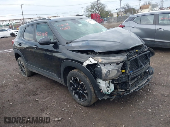2022 Chevrolet TrailBlazer LT with VIN KL79MRSL0NB082375, listed as a IAAI auction lot 42124688 with 85,253 mi miles and . Bid and sale history available at DreamBid. Image 1.