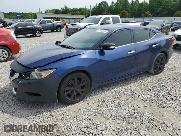 2017 Nissan Maxima SL with VIN 1N4AA6AP7HC416062, listed as a Copart auction lot 62852515 with 193,852 mi miles and Clean title. Bid and sale history available at DreamBid. Image 1.