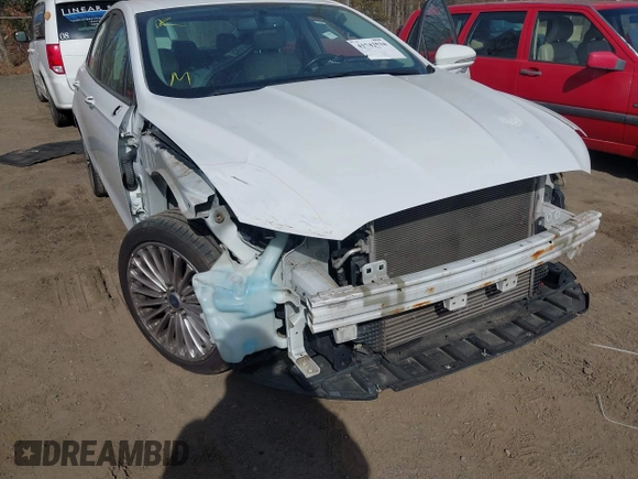 2015 Ford Fusion Titanium with VIN 3FA6P0K90FR207410, listed as a IAAI auction lot 41742534 with 171,008 mi miles. Bid and sale history available at carsss.com. Image 6.