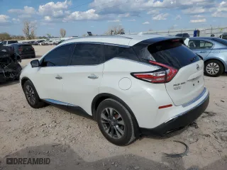 2015 Nissan Murano S with VIN 5N1AZ2MG3FN218454, listed as a Copart auction lot 50703385 with 158,594 mi miles and Salvage Title. Bid and sale history available at carsss.com. Image 2.