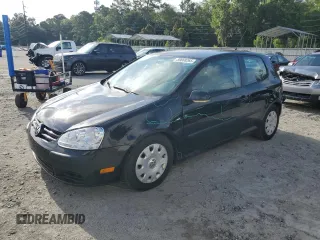 2009 Volkswagen Rabbit S with VIN WVWBA71KX9W118646, listed as a Copart auction lot 59868265 with 157,653 mi miles and Salvage title. Bid and sale history available at DreamBid. Image 1.