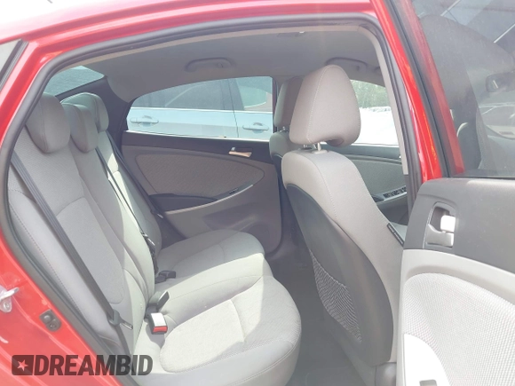 2014 Hyundai Accent GLS with VIN KMHCT4AEXEU600395, listed as a IAAI auction lot 42141052 with 172,284 mi miles. Bid and sale history available at carsss.com. Image 8.