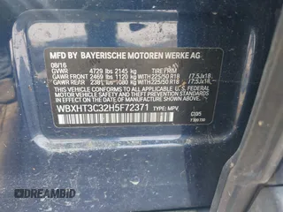 2017 BMW X1 xDrive28i with VIN WBXHT3C32H5F72371, listed as a IAAI auction lot 42763489 with 79,103 mi miles and . Bid and sale history available at DreamBid. Image 9.