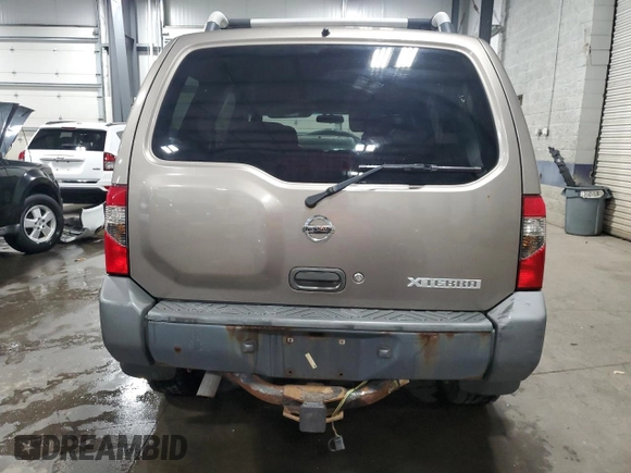 2004 Nissan Xterra XE with VIN 5N1ED28YX4C650888, listed as a Copart auction lot 57151695 with 142,210 mi miles and Salvage title. Bid and sale history available at DreamBid. Image 6.