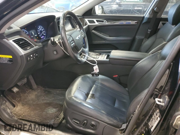 2015 Hyundai Genesis 3.8L with VIN KMHGN4JE0FU018111, listed as a Copart auction lot 53711075 with 184,509 mi miles and Clean Title. Bid and sale history available at carsss.com. Image 7.