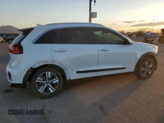 2022 Kia Niro LXS with VIN KNDCB3LC4N5549466, listed as a Copart auction lot 43571165 with 55,060 mi miles and Salvage Title. Bid and sale history available at carsss.com. Image 3.