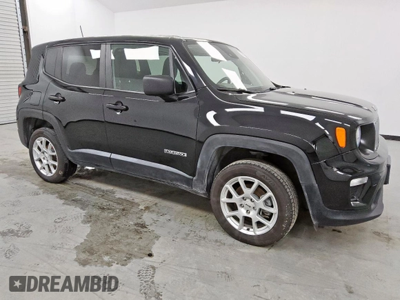 2023 Jeep Renegade Latitude z VIN ZACNJDB11PPP21445, wystawiony jako Copart lot #61938575 z przebiegiem 51 279 mil mil oraz Czysty tytuł • Clean title. Historia ofert i sprzedaży dostępna na DreamBid. Obrazek 4.