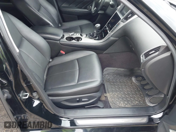 2017 Infiniti Q50 Premium with VIN JN1EV7ARXHM835950, listed as a IAAI auction lot 42456657 with 128,692 mi miles and . Bid and sale history available at DreamBid. Image 5.