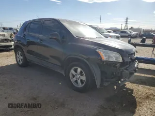 2016 Chevrolet Trax LS with VIN KL7CJNSB9GB665559, listed as a Copart auction lot 50940145 with 95,643 mi miles and Salvage Title. Bid and sale history available at carsss.com. Image 4.