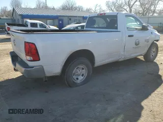 2022 Ram 1500 Tradesman with VIN 3C6JR6DG2NG374477, listed as a Copart auction lot 47071815 with 13,772 mi miles and Salvage title. Bid and sale history available at DreamBid. Image 3.