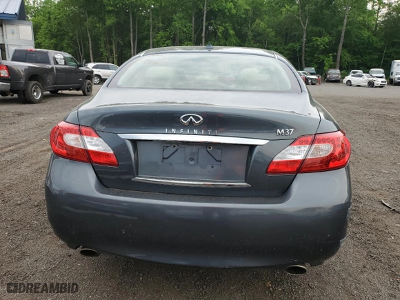 2011 Infiniti M37 with VIN JN1BY1AP4BM322819, listed as a Copart auction lot 56267874 with 192,504 mi miles and Clean Title. Bid and sale history available at carsss.com. Image 6.