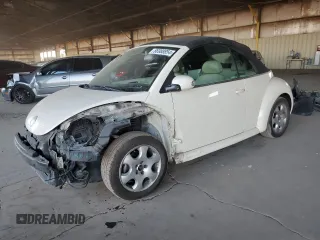 2003 Volkswagen Beetle GLS с VIN 3VWCD21Y83M327391, выставлен на аукционе Copart как лот 86988854 с пробегом 181 999 миль миль и Списание • Salvage title. История ставок и продаж доступна на DreamBid. Изображение 1.