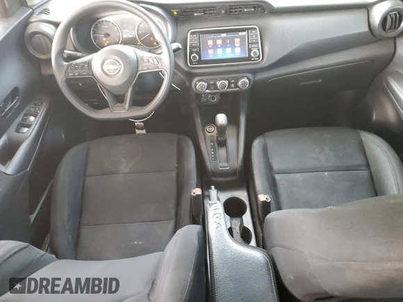 2023 Nissan Kicks S with VIN 3N1CP5BV7PL505032, listed as a Copart auction lot 52520275 with 53,877 mi miles and Salvage Title. Bid and sale history available at DreamBid. Image 8.