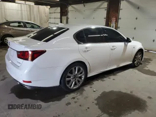 2015 Lexus GS 350 with VIN JTHBE1BL8FA006721, listed as a Copart auction lot 74833904 with 96,394 mi miles and Salvage Title. Bid and sale history available at carsss.com. Image 3.