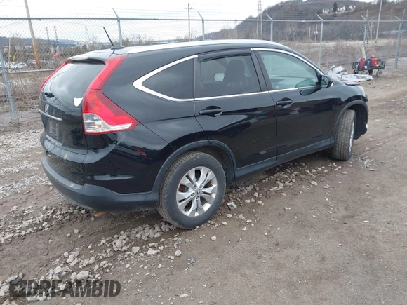 2012 Honda CR-V EX-L with VIN JHLRM3H76CC000797, listed as a IAAI auction lot 41800902 with 205,393 mi miles. Bid and sale history available at carsss.com. Image 4.